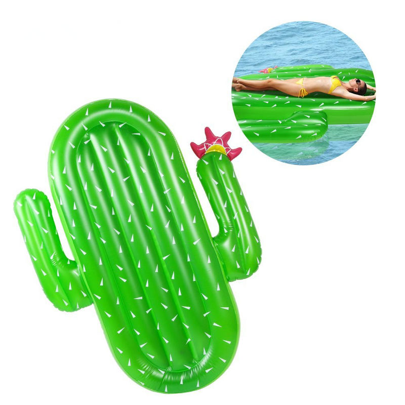 Vacanze Cactus gonfiabile bevanda galleggiante giocattolo piscina galleggiante piscina galleggiante sedie per adulti BSCI
