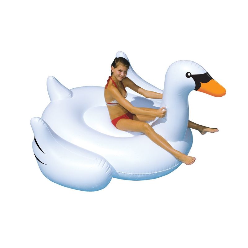 1.5kg Parco acquatico piscina per adulti galleggiante piscina grande galleggiante gonfiabile cigno galleggiante ISO9001