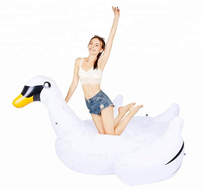 1.5kg Parco acquatico piscina per adulti galleggiante piscina grande galleggiante gonfiabile cigno galleggiante ISO9001