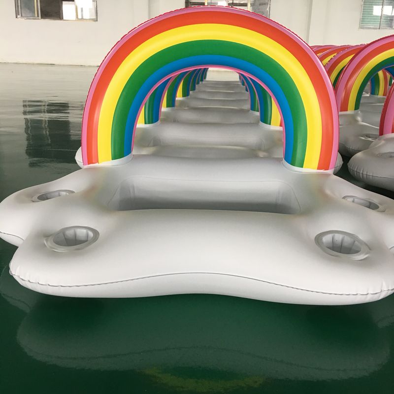 0.54kg Piscina a forma di nuvola Piscine galleggiante Portabevande galleggiante per piscina