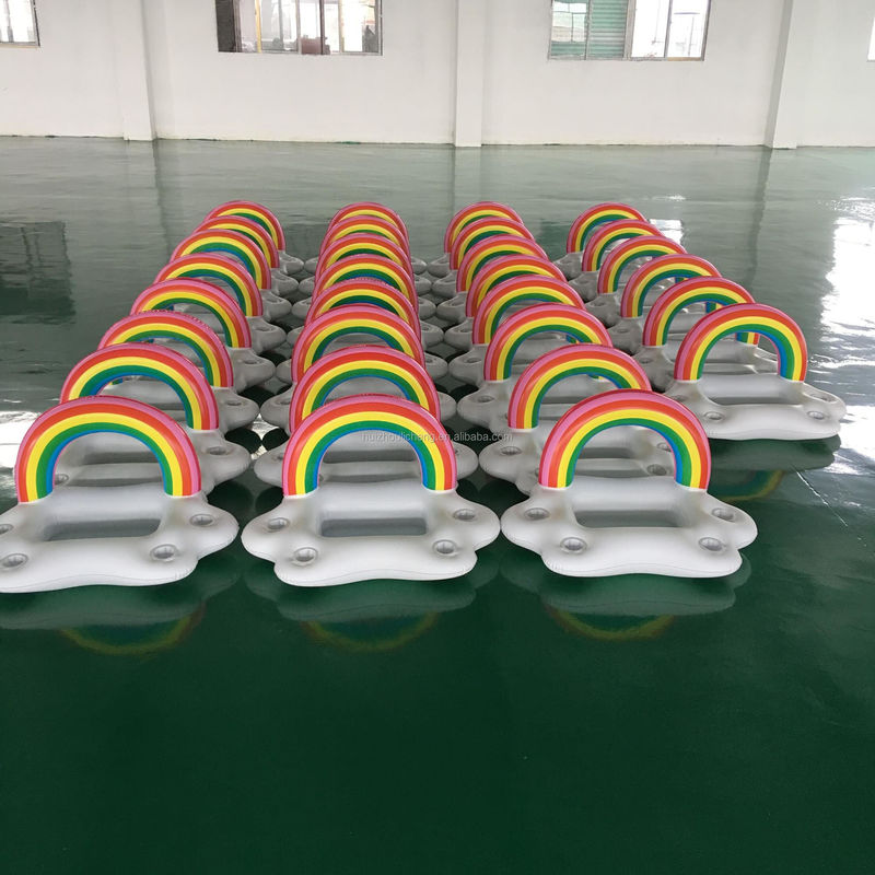 0.54kg Piscina a forma di nuvola Piscine galleggiante Portabevande galleggiante per piscina