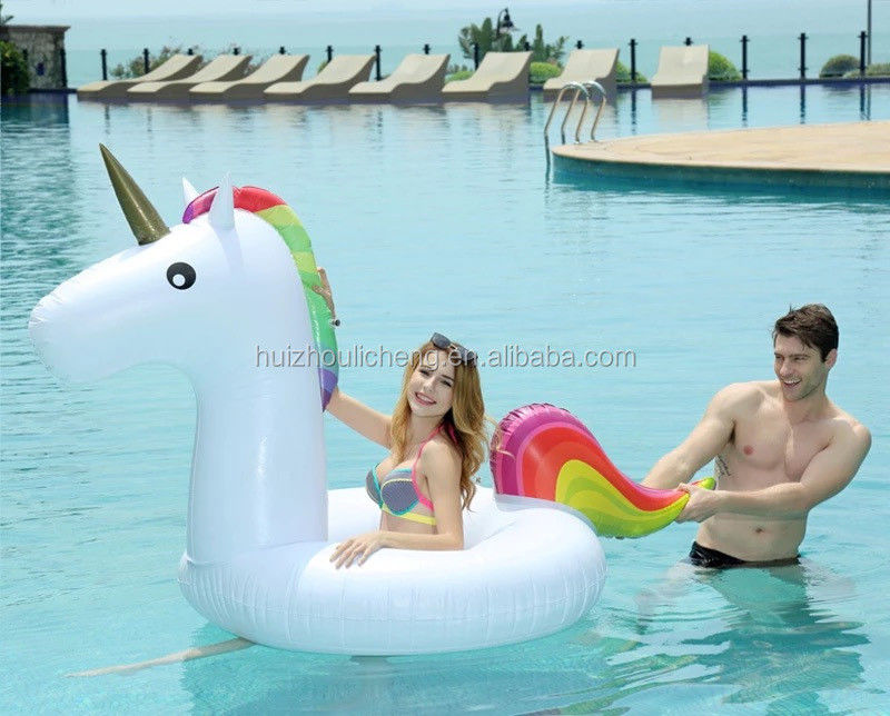 Non tossica piscina galleggiante gonfiabile 1,5 m giocattolo da piscina unicorno
