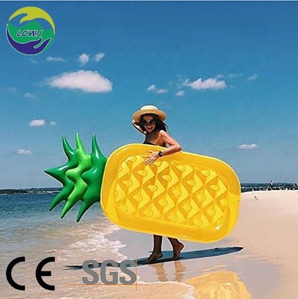 Fabbrica LC Miglior prezzo PVC gonfiabile piscina galleggiante pianta d'ananas giocattoli d'acqua per adulti