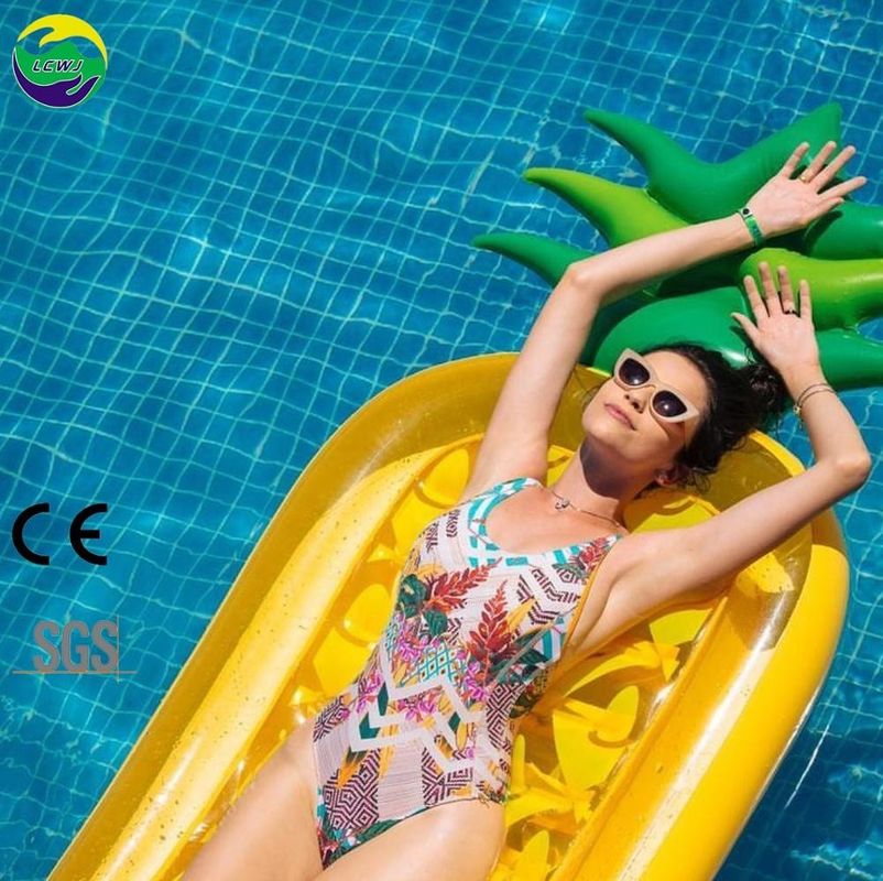 Fabbrica LC Miglior prezzo PVC gonfiabile piscina galleggiante pianta d'ananas giocattoli d'acqua per adulti