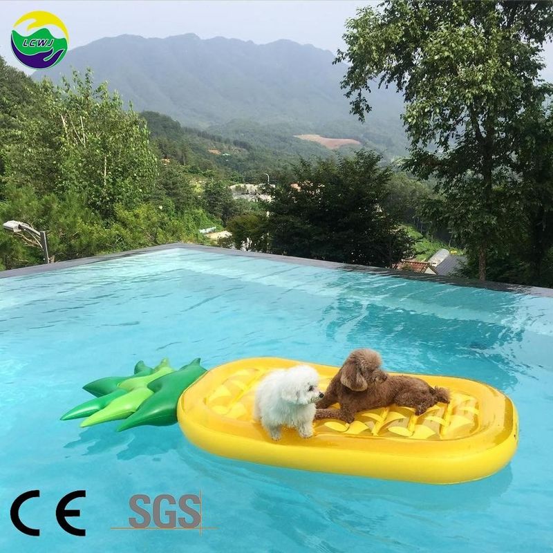 Fabbrica LC Miglior prezzo PVC gonfiabile piscina galleggiante pianta d'ananas giocattoli d'acqua per adulti