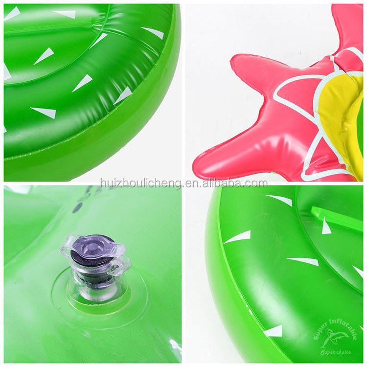 Famiglia divertimento Cactus piscina galleggiante non ftalati PVC festa estiva galleggiante per il lago