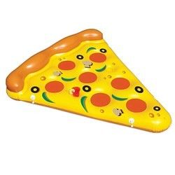 Piscine gonfiabili all'aria aperta galleggiante 180 x 130 cm nuoto acqua soffiare pizza fetta per porta