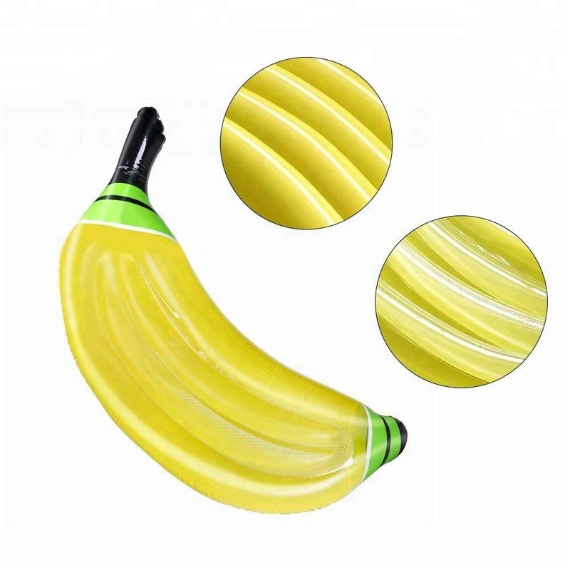 Nuovi giocattoli caldi per il gioco sportivo Banana Party Pool Float Island Pool