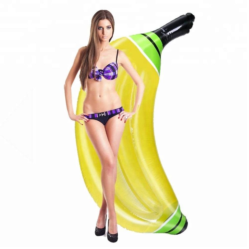 Nuovi giocattoli caldi per il gioco sportivo Banana Party Pool Float Island Pool