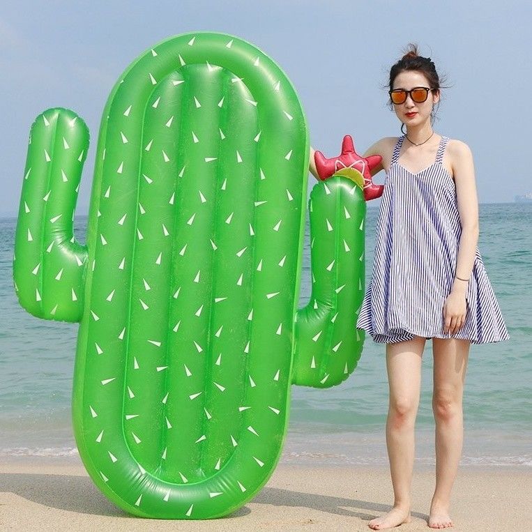 Bambini Cactus Piscina gonfiabile galleggiante Verde Salone balneazione all'aperto Per adulti Festa estiva