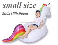OEM Rideable gonfiabile piscina galleggiante Ride On gonfiabile unicorno piscina lounge giocattolo