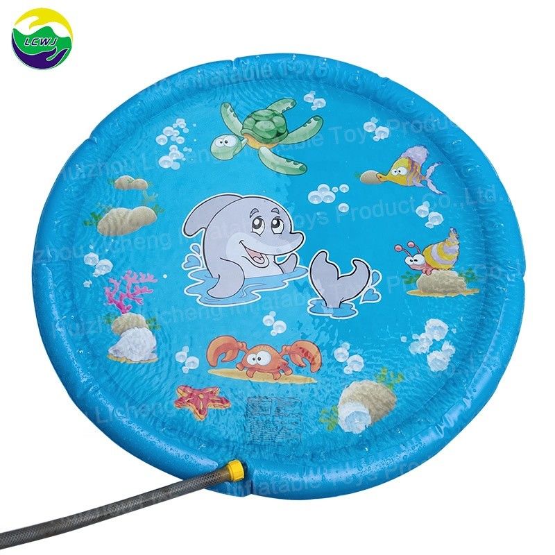 68in Sprinkler gonfiabile giocattolo customizzato sprinkler acqua piscina tappeto per festa all' aperto