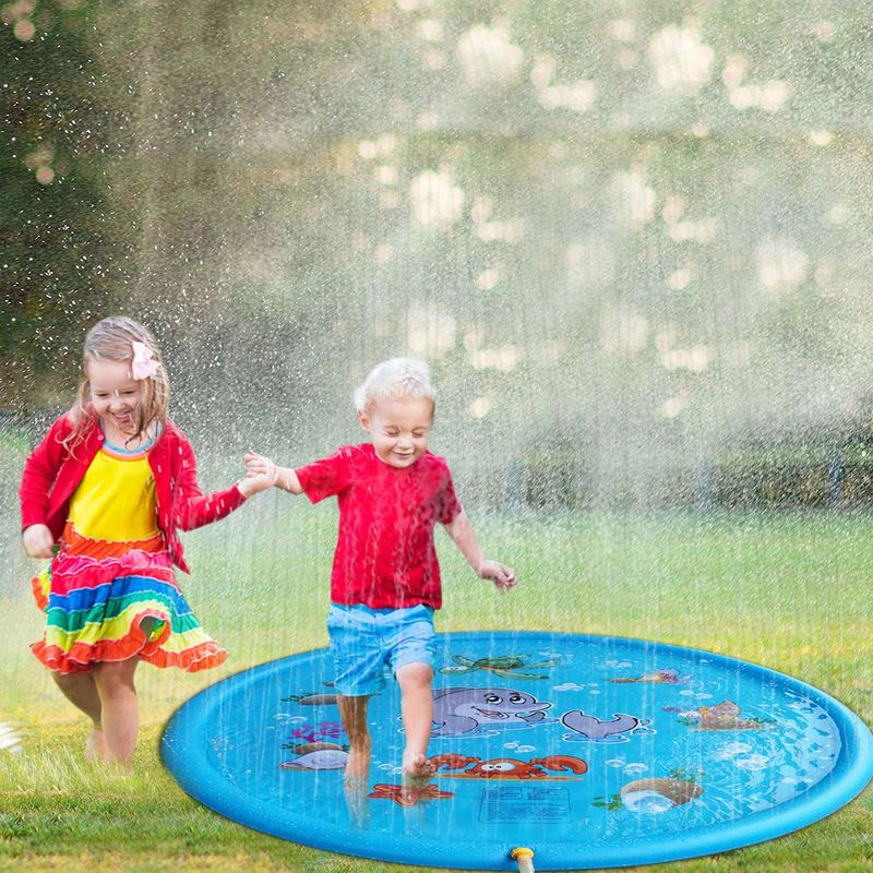 68in Sprinkler gonfiabile giocattolo customizzato sprinkler acqua piscina tappeto per festa all' aperto