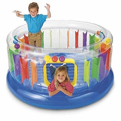 Bambino colorato di 3 anni giocattolo gonfiabile gonfiabile castello Bouncer 69in Jump O Lene Kids Ball