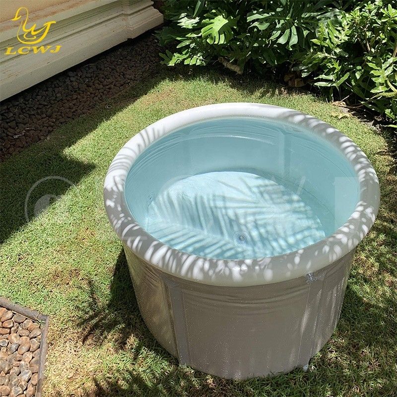 90 x 75 cm Piscina gonfiabile Bagno di ghiaccio portatile personalizzato 0,234 mm