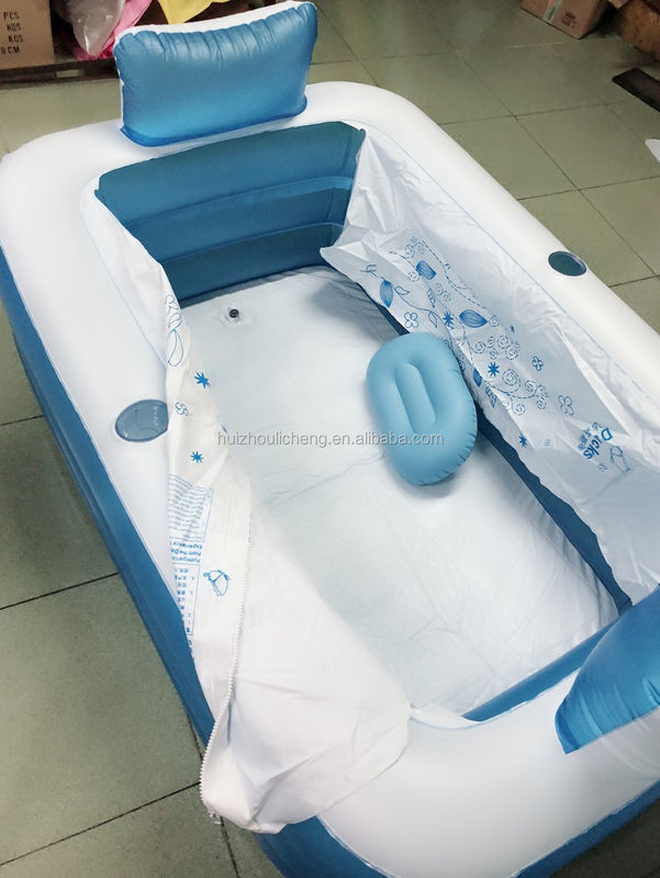 Bagno di plastica per adulti