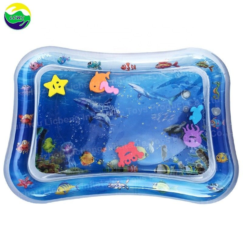 Matte da gioco in acqua per bambini in PVC Inflatabile Matte da acqua per bambini piccoli