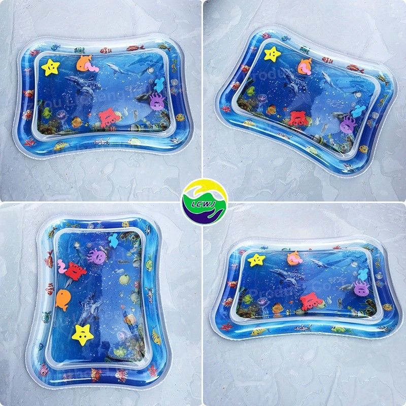 Matte da gioco in acqua per bambini in PVC Inflatabile Matte da acqua per bambini piccoli