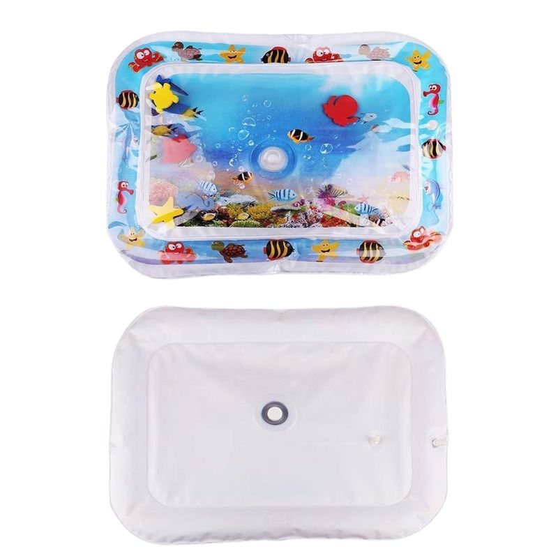 Tempo del ventre 66 x 50 cm Bambino giocattoli da piscina Bambino Unisex Inflatabile Mat da gioco in acqua