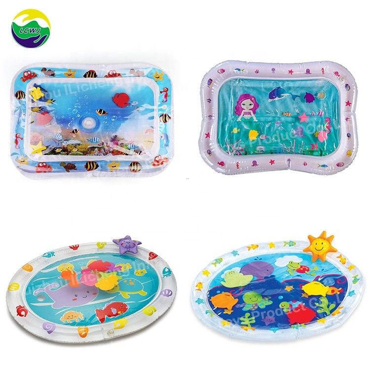 Tempo del ventre 66 x 50 cm Bambino giocattoli da piscina Bambino Unisex Inflatabile Mat da gioco in acqua