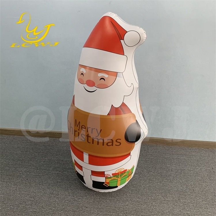 Decorazioni natalizie gonfiabili di Babbo Natale Decorazioni con luci a LED