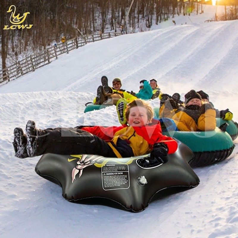 Tubo gonfiabile di neve spessito in PVC con maniglie robuste e colore personalizzato